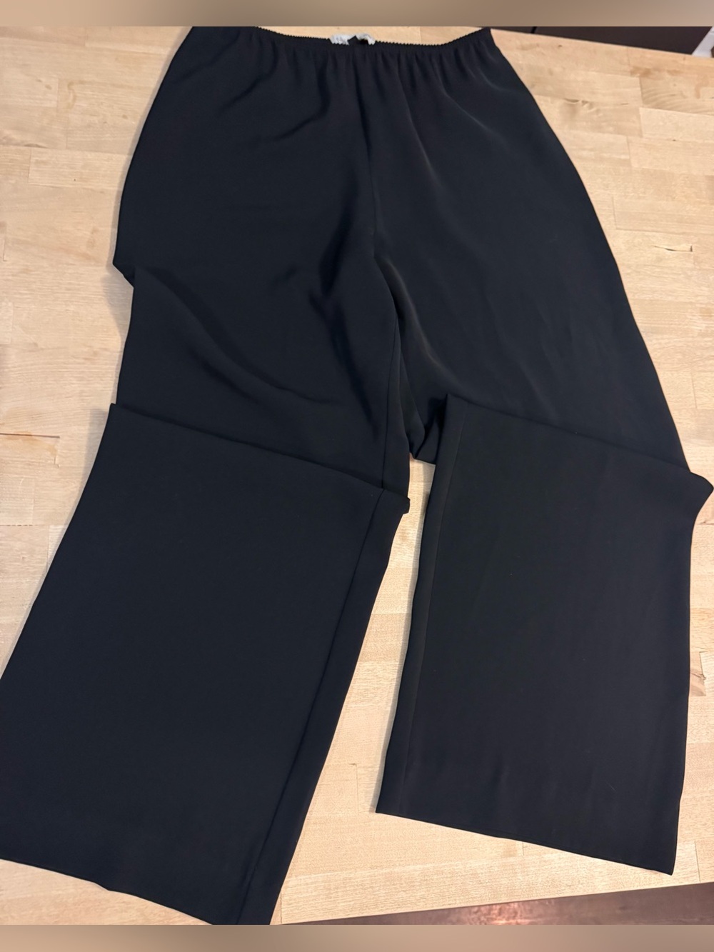 Ivan Grundahl women’s microfiber Wide-Leg Pull-On Pants flowy